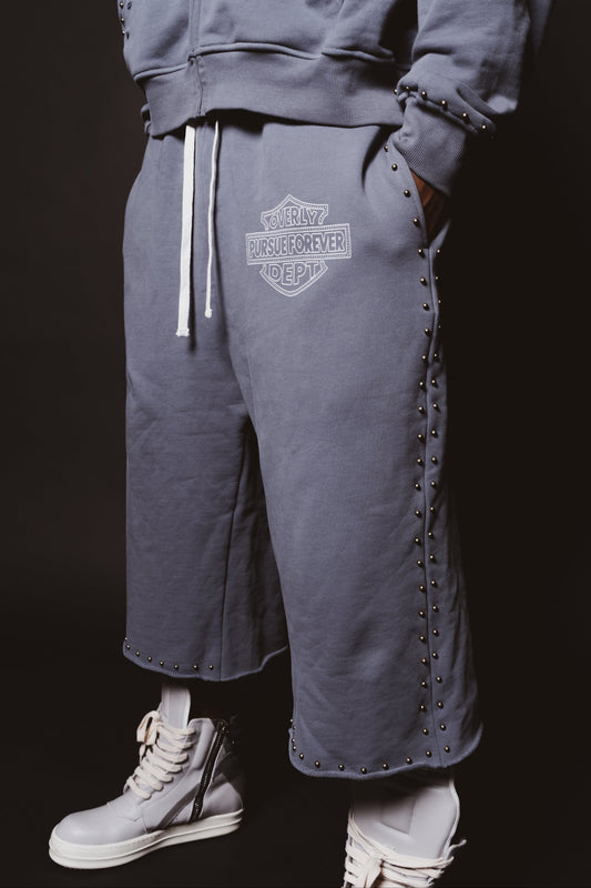 VORTEX STUDDED SWEAT SHORTS